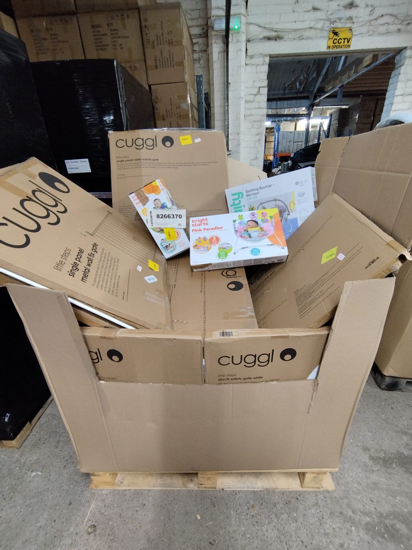 EX CAT HIGH ST NURSERY RETURNS PALLET 8266370
