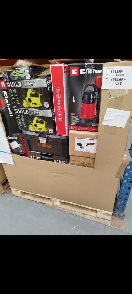 EX CAT HIGH ST DIY RETURNS PALLET 8383554