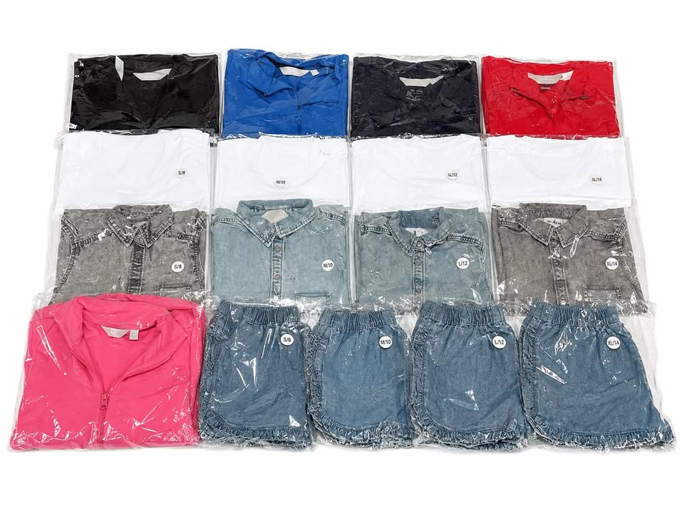 EX CLEARENCE KIDS CLOTHING 92PCS