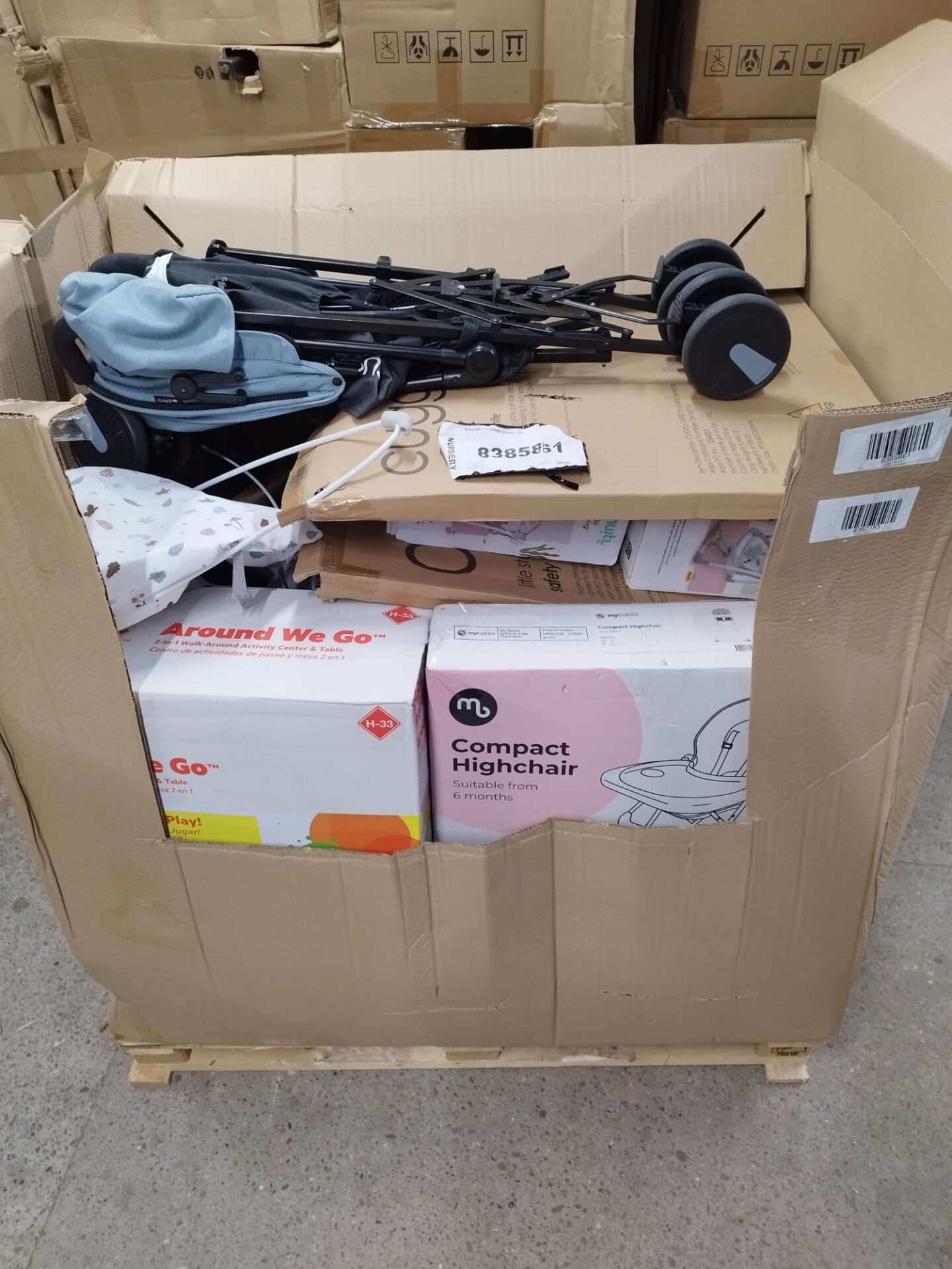 EX CAT HIGH ST NURSERY RETURNS PALLET 8385861