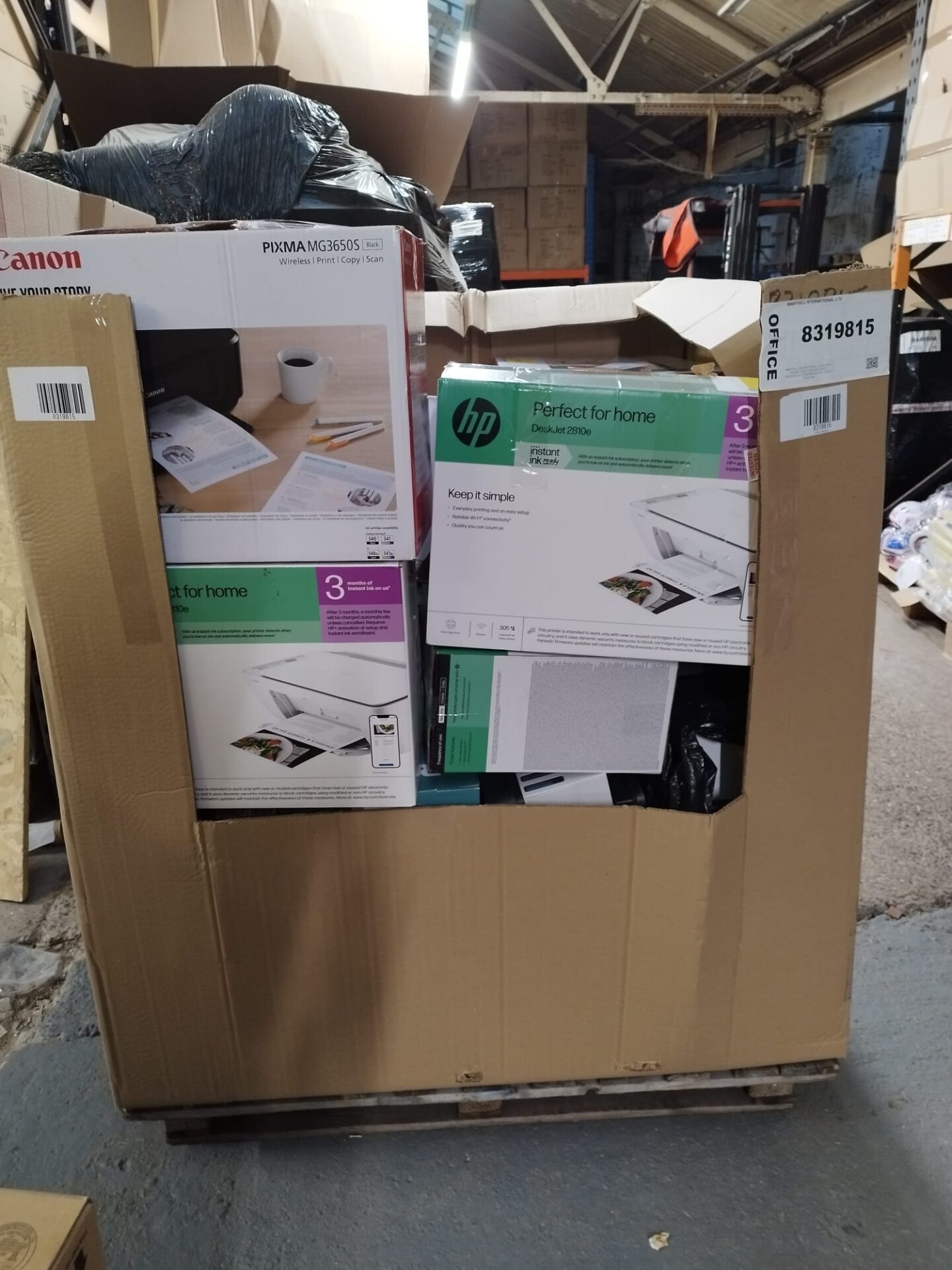 EX CAT HIGH ST OFFICE PRINTERS TECH RETURNS 8319815