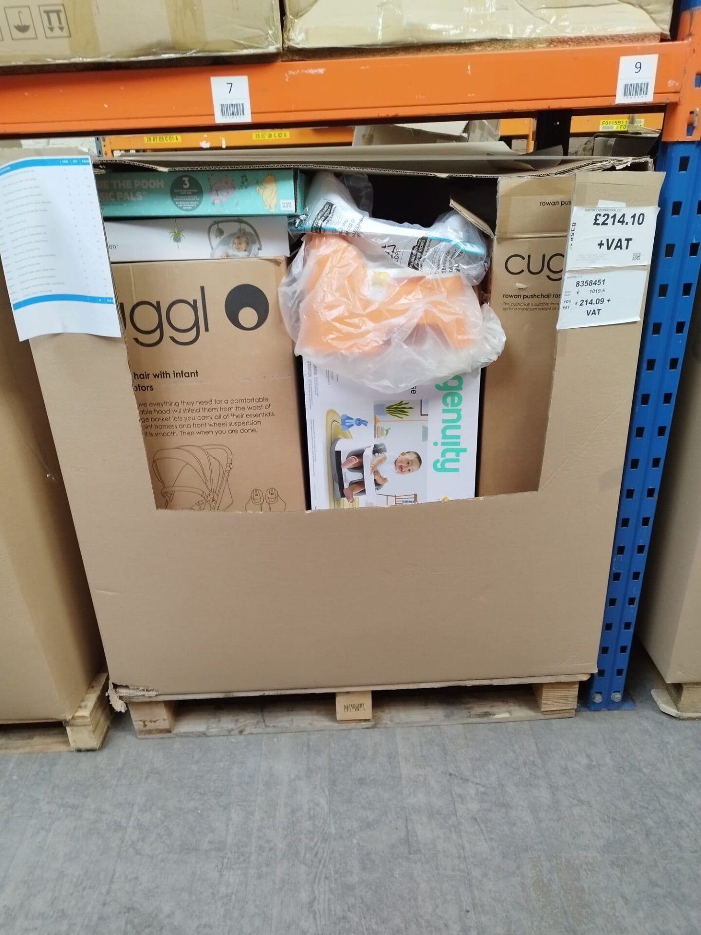 EX CAT HIGH ST NURSERY RETURNS PALLET 8358451