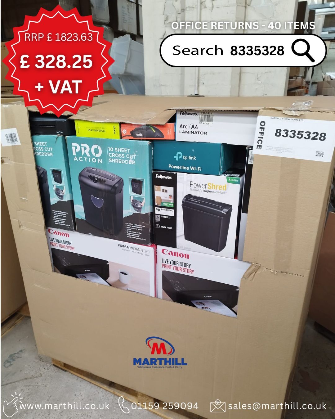 EX CAT HIGH ST OFFICE PRINTERS TECH RETURNS 8335328